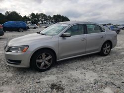 Salvage cars for sale at Loganville, GA auction: 2012 Volkswagen Passat SE