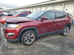 Salvage cars for sale at Louisville, KY auction: 2021 Jeep Compass Limited