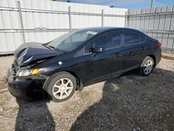 Honda salvage cars for sale: 2012 Honda Civic LX