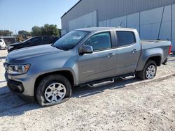 Chevrolet salvage cars for sale: 2021 Chevrolet Colorado LT