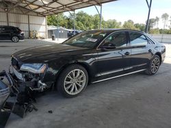 Salvage cars for sale at Cartersville, GA auction: 2014 Audi A8 L Quattro