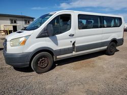 Salvage trucks for sale at Kapolei, HI auction: 2016 Ford Transit T-350