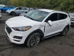 Salvage cars for sale at Marlboro, NY auction: 2021 Hyundai Tucson Limited