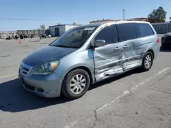 Salvage cars for sale at Anthony, TX auction: 2008 Honda Odyssey EX