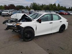 Salvage cars for sale at Woodburn, OR auction: 2021 Toyota Camry SE