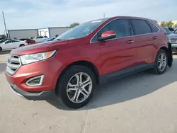 Salvage cars for sale at Orlando, FL auction: 2015 Ford Edge Titanium