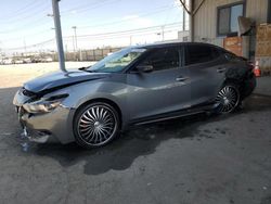 Nissan salvage cars for sale: 2018 Nissan Maxima 3.5S