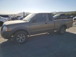 Salvage trucks for sale at Las Vegas, NV auction: 2002 Nissan Frontier King Cab XE