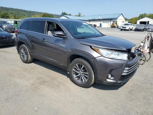 2019 Toyota Highlander Hybrid