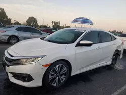 Salvage cars for sale from Copart Van Nuys, CA: 2016 Honda Civic EX