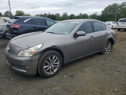 Salvage cars for sale at Windsor, NJ auction: 2007 Infiniti G35