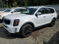 Salvage cars for sale at Savannah, GA auction: 2022 KIA Telluride SX