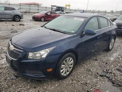 Chevrolet salvage cars for sale: 2011 Chevrolet Cruze LT