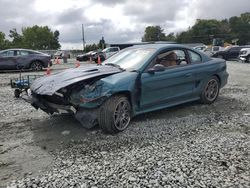 Salvage cars for sale at Mebane, NC auction: 1996 Ford Mustang GT