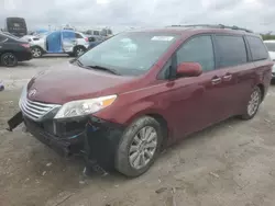 2011 Toyota Sienna XLE en venta en Indianapolis, IN