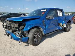 Salvage cars for sale at Houston, TX auction: 2021 Ford F150 Supercrew