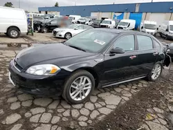 Salvage cars for sale at Woodhaven, MI auction: 2012 Chevrolet Impala LTZ