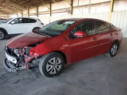 Toyota salvage cars for sale: 2017 Toyota Prius