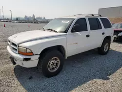 Salvage cars for sale from Copart Mentone, CA: 1999 Dodge Durango