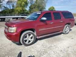 Chevrolet salvage cars for sale: 2010 Chevrolet Suburban K1500 LTZ