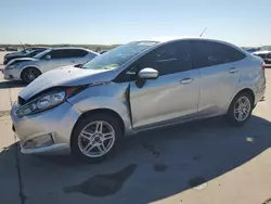 Salvage cars for sale at Grand Prairie, TX auction: 2019 Ford Fiesta SE