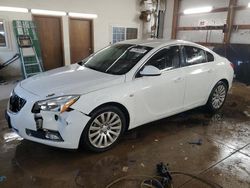 Salvage cars for sale at Pekin, IL auction: 2011 Buick Regal CXL