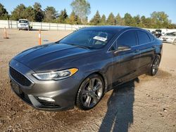 Salvage cars for sale at Elgin, IL auction: 2018 Ford Fusion Sport