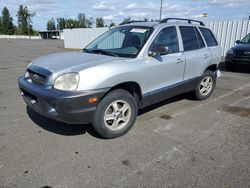 Salvage cars for sale at Portland, OR auction: 2001 Hyundai Santa FE GLS