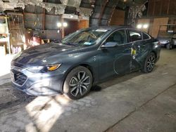 Chevrolet salvage cars for sale: 2021 Chevrolet Malibu RS