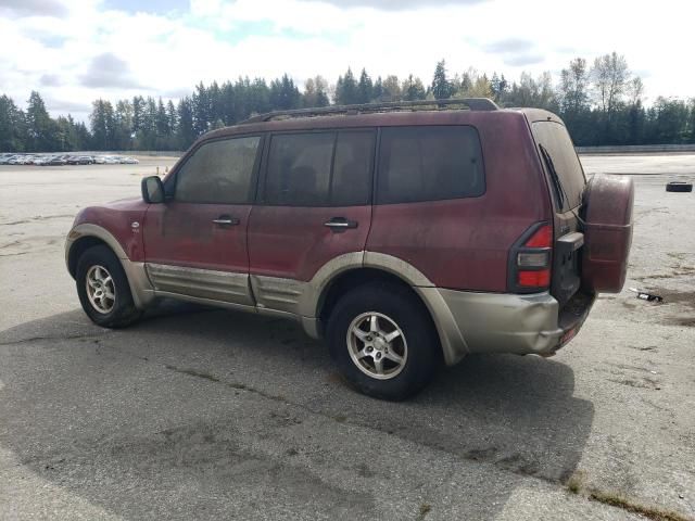 2002 Mitsubishi Montero XLS