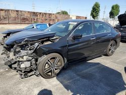 Salvage cars for sale at Wilmington, CA auction: 2016 Honda Accord Sport