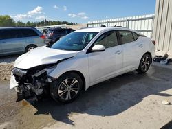 Salvage cars for sale at Franklin, WI auction: 2021 Nissan Sentra SV