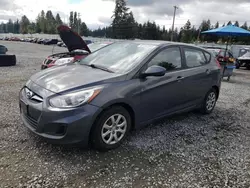 Vehiculos salvage en venta de Copart Graham, WA: 2012 Hyundai Accent GLS