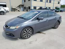 Salvage cars for sale at Wilmer, TX auction: 2015 Honda Civic EXL