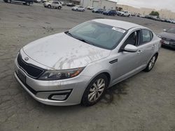 Salvage cars for sale at Martinez, CA auction: 2015 KIA Optima LX