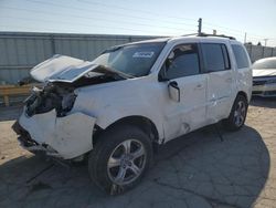 Salvage cars for sale at Dyer, IN auction: 2014 Honda Pilot EXL