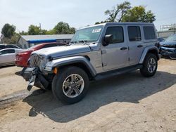 2018 Jeep Wrangler Unlimited Sahara en venta en Wichita, KS