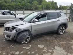 Jeep salvage cars for sale: 2020 Jeep Compass Limited