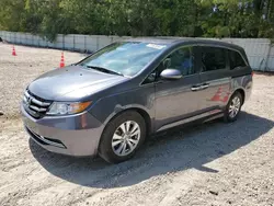 Salvage cars for sale at Knightdale, NC auction: 2016 Honda Odyssey EXL