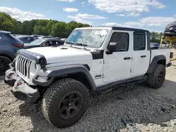 Salvage cars for sale at Windsor, NJ auction: 2020 Jeep Gladiator Sport