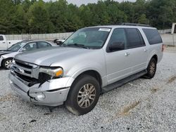 Salvage cars for sale at Gainesville, GA auction: 2011 Ford Expedition EL XLT