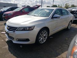 Chevrolet salvage cars for sale: 2014 Chevrolet Impala LTZ