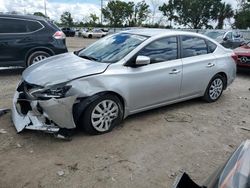 2019 Nissan Sentra S en venta en Riverview, FL