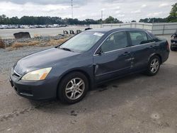 Honda salvage cars for sale: 2007 Honda Accord SE