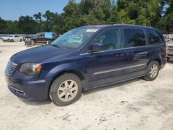 Salvage cars for sale from Copart Midway, FL: 2012 Chrysler Town & Country Touring