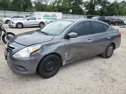 Salvage cars for sale at Hampton, VA auction: 2019 Nissan Versa S