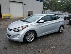 Salvage cars for sale at Austell, GA auction: 2015 Hyundai Elantra SE