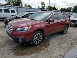 Subaru Vehiculos salvage en venta: 2016 Subaru Outback 2.5I Limited