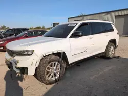 Vehiculos salvage en venta de Copart Kansas City, KS: 2021 Jeep Grand Cherokee L Laredo