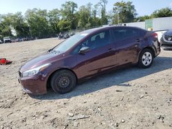 2018 KIA Forte LX en venta en Baltimore, MD